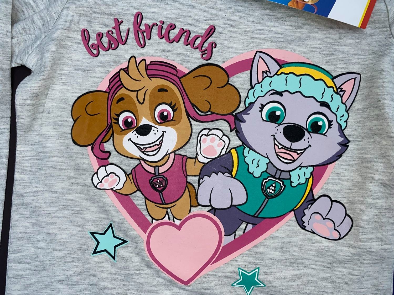 PAW PATROL Schlafanzug PAW PATROL Pyjama Langer Mädchen Schlafanzug Pyjama 98 104 110 116 128 Langer Kinderpyjama