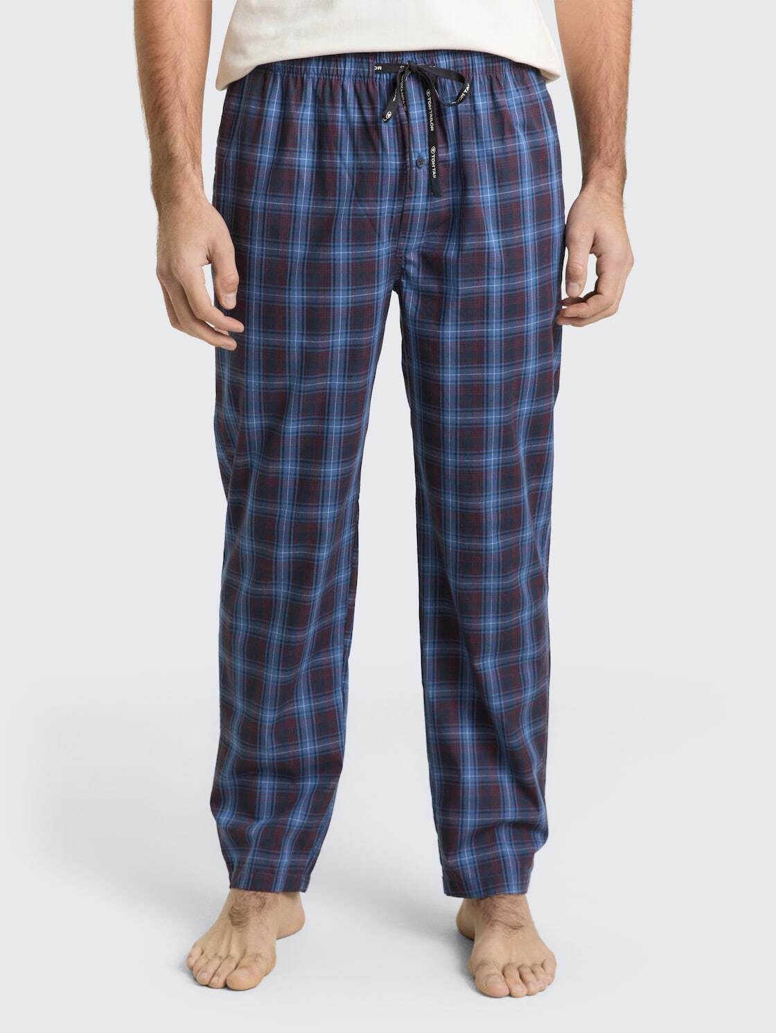 TOM TAILOR Pyjama Unterwäsche (1 tlg) Pyjama-Hose aus Baumwolle