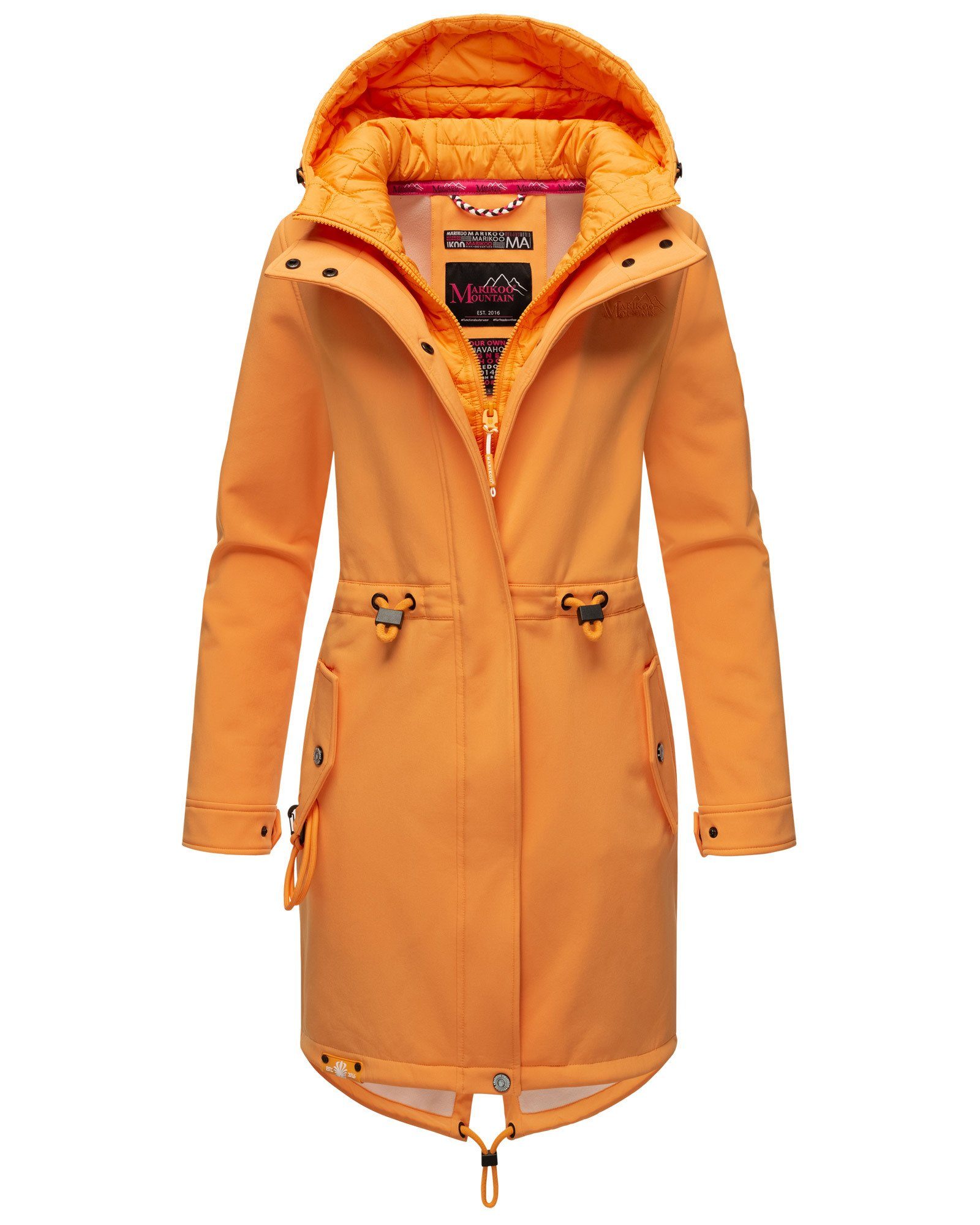 Marikoo Softshelljacke Mountain Presanella mit einem Doppelkragen