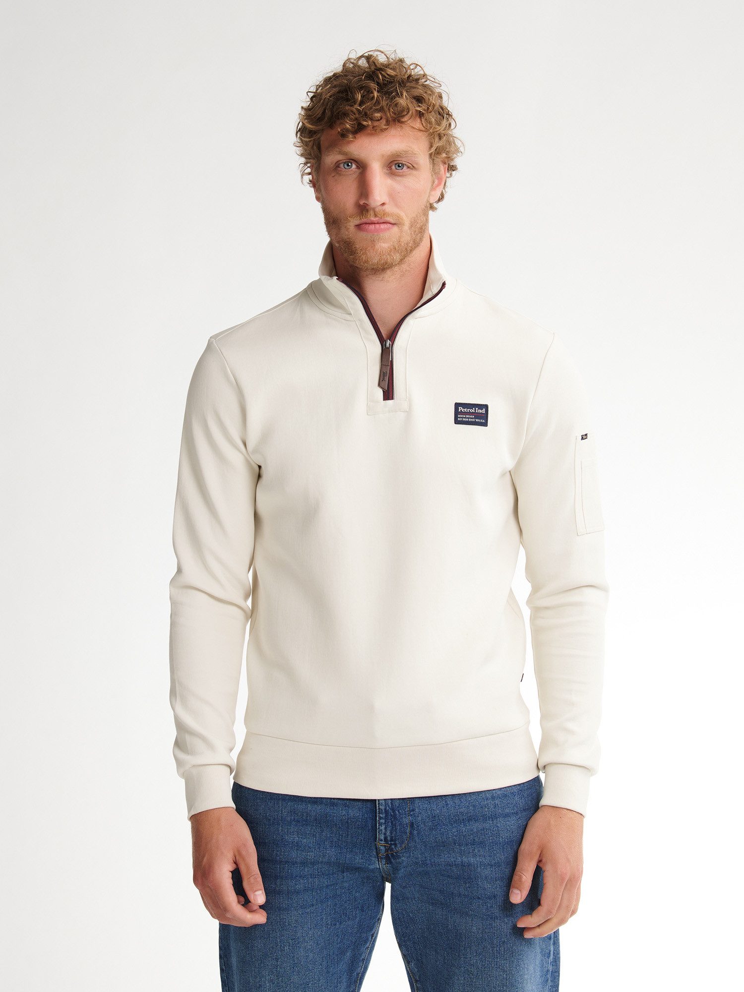 Petrol Industries Sweatshirt Halbzip-Pullover Prairie du günstig online kaufen
