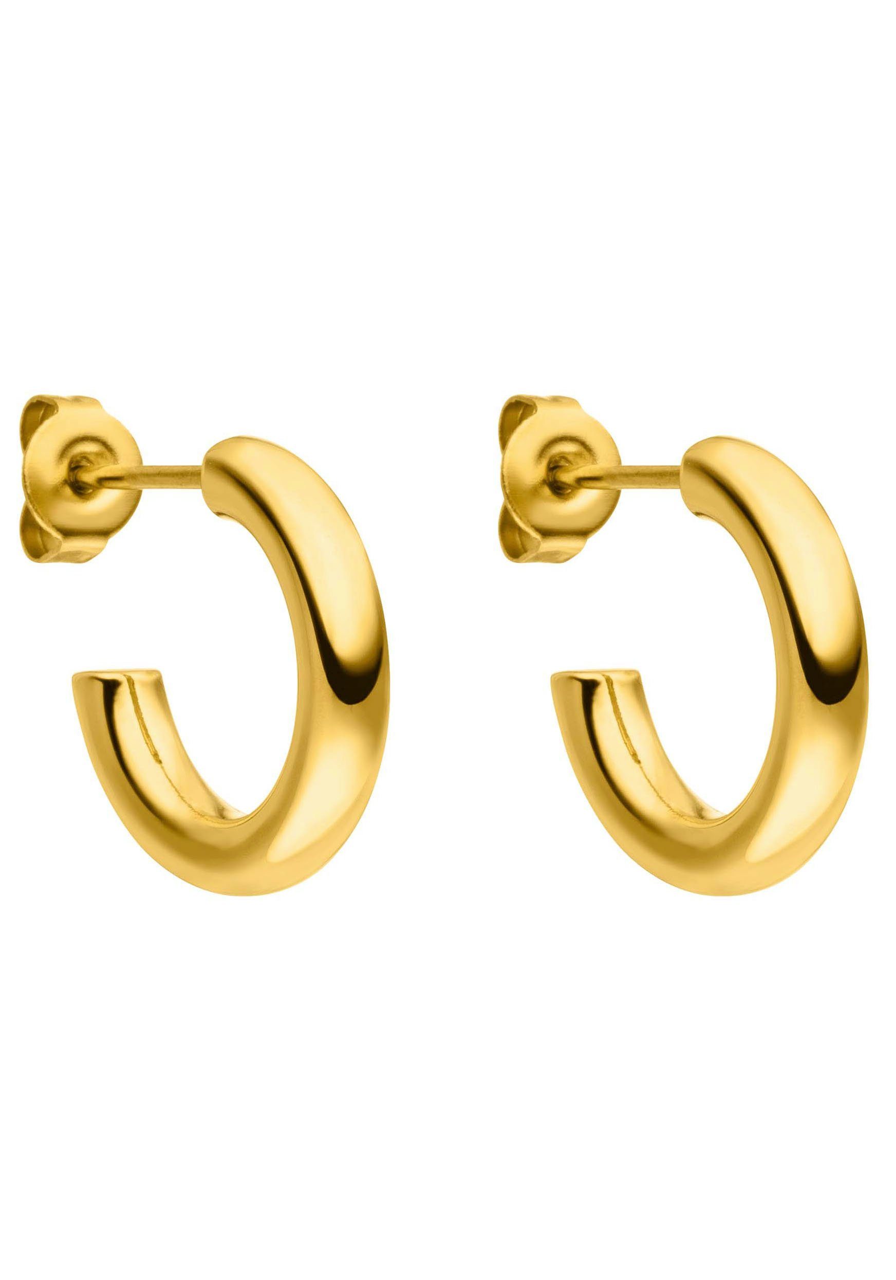 Purelei Paar Creolen Schmuck Geschenk Brave Ohrringe