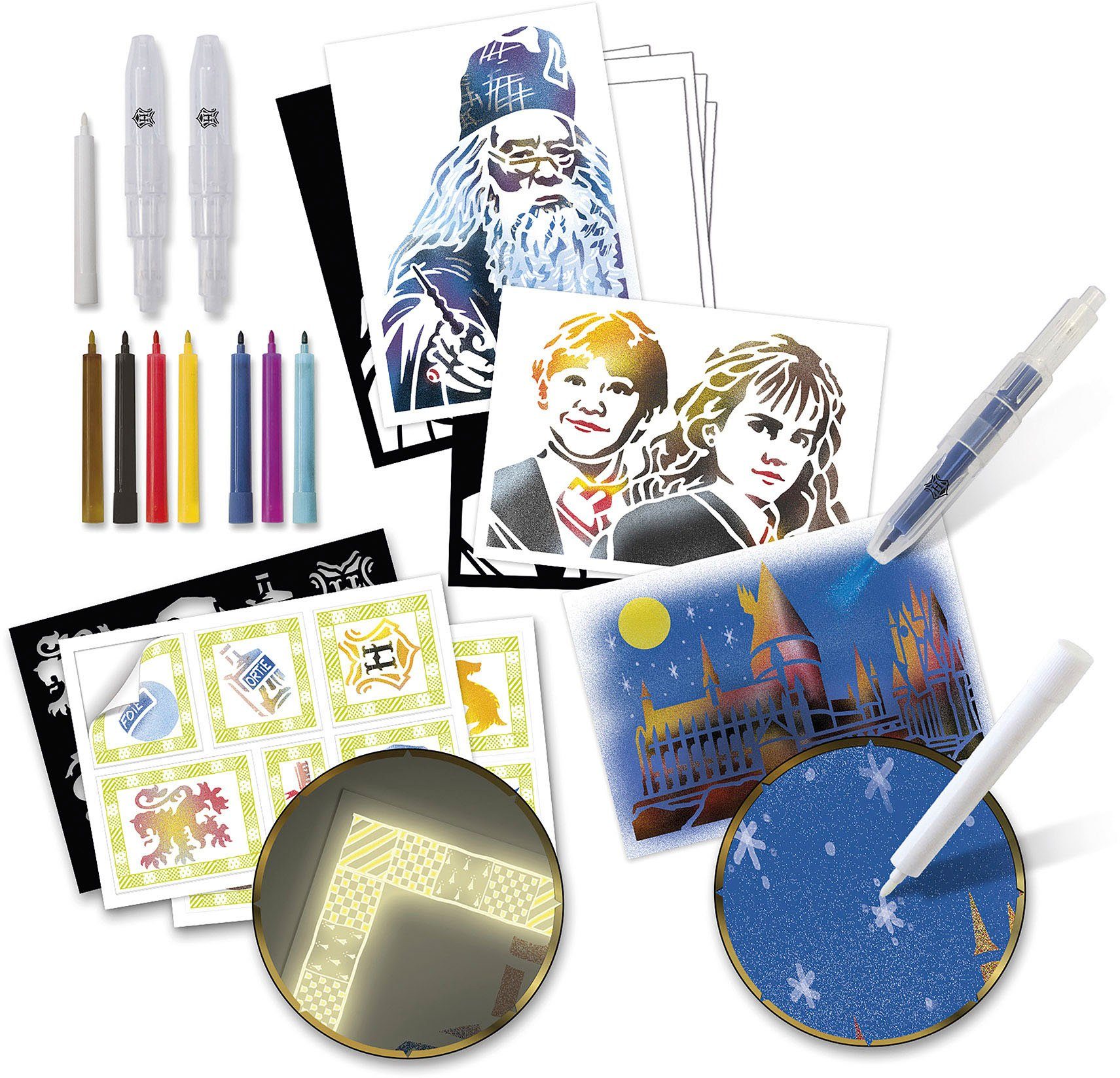 Blopens Kreativset Sprühstifteset Harry Potter