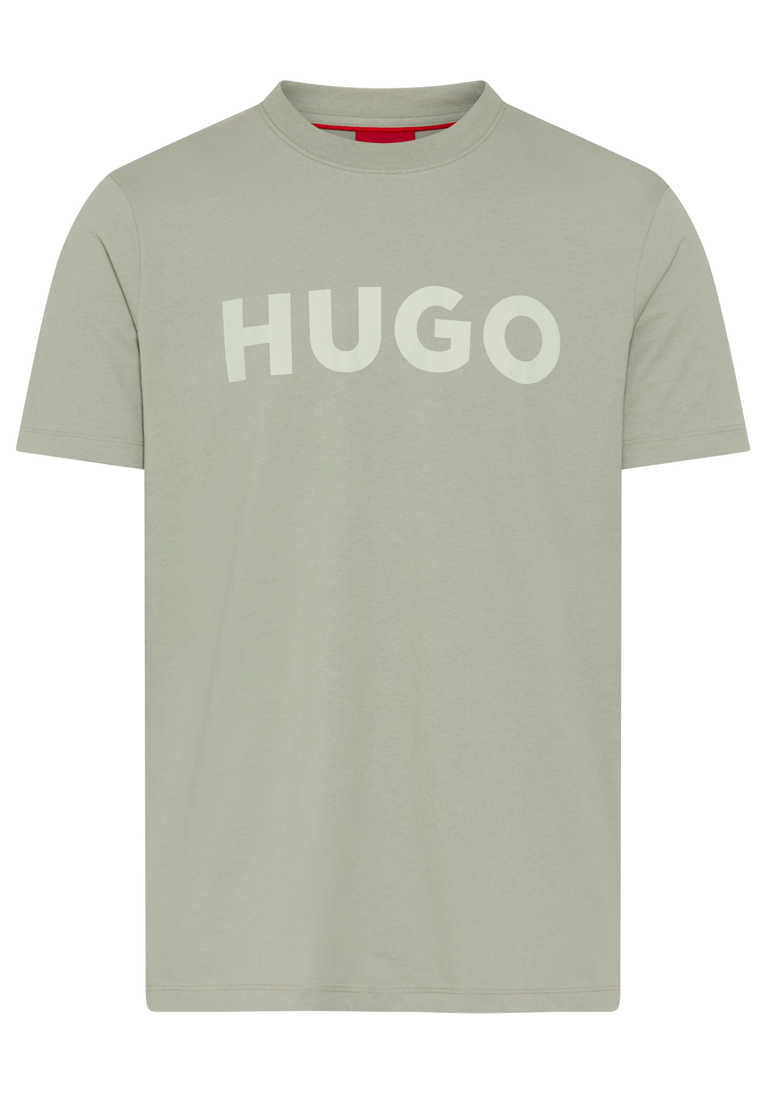 HUGO T-Shirt Dulivio Rundhalsausschnitt, Regular Fit, Must have Basic