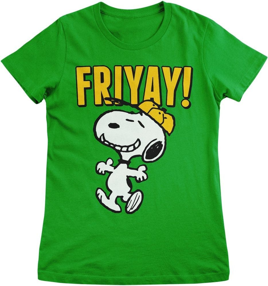 T-Shirt Snoopy Friyay Girly Tee