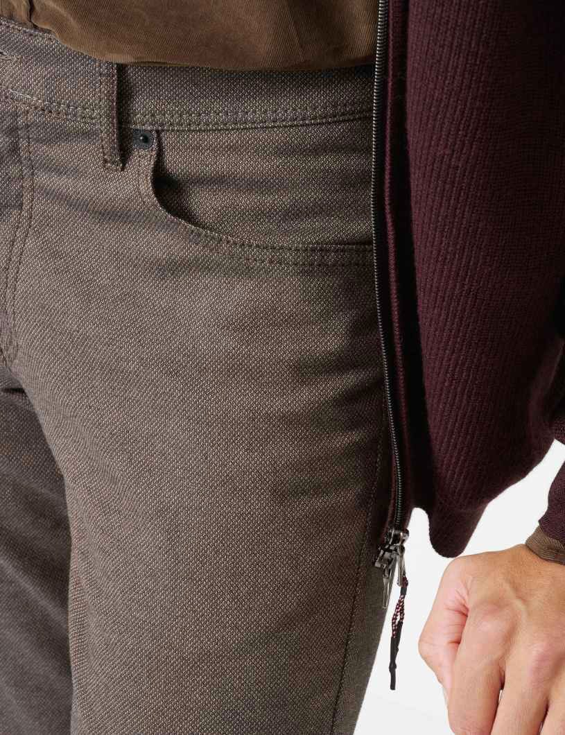 Brax 5-Pocket-Hose CADIZ - Wool-Look aus softem Baumwoll-Mischgewebe – Bild 3 von 4
