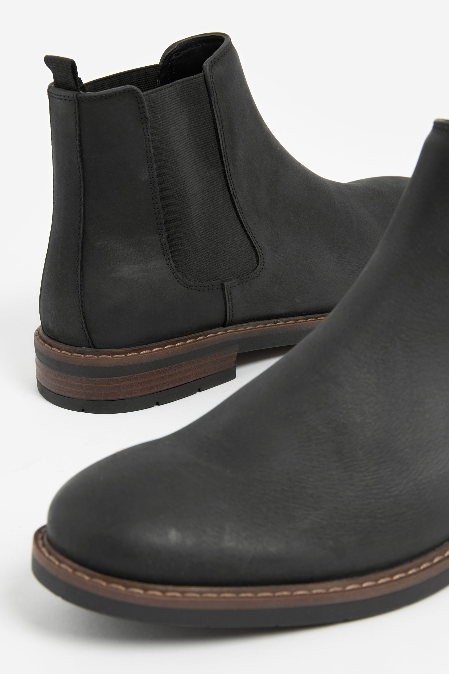 Next Chelsea-Stiefel aus gewachstem Leder Chelseaboots günstig online kaufen