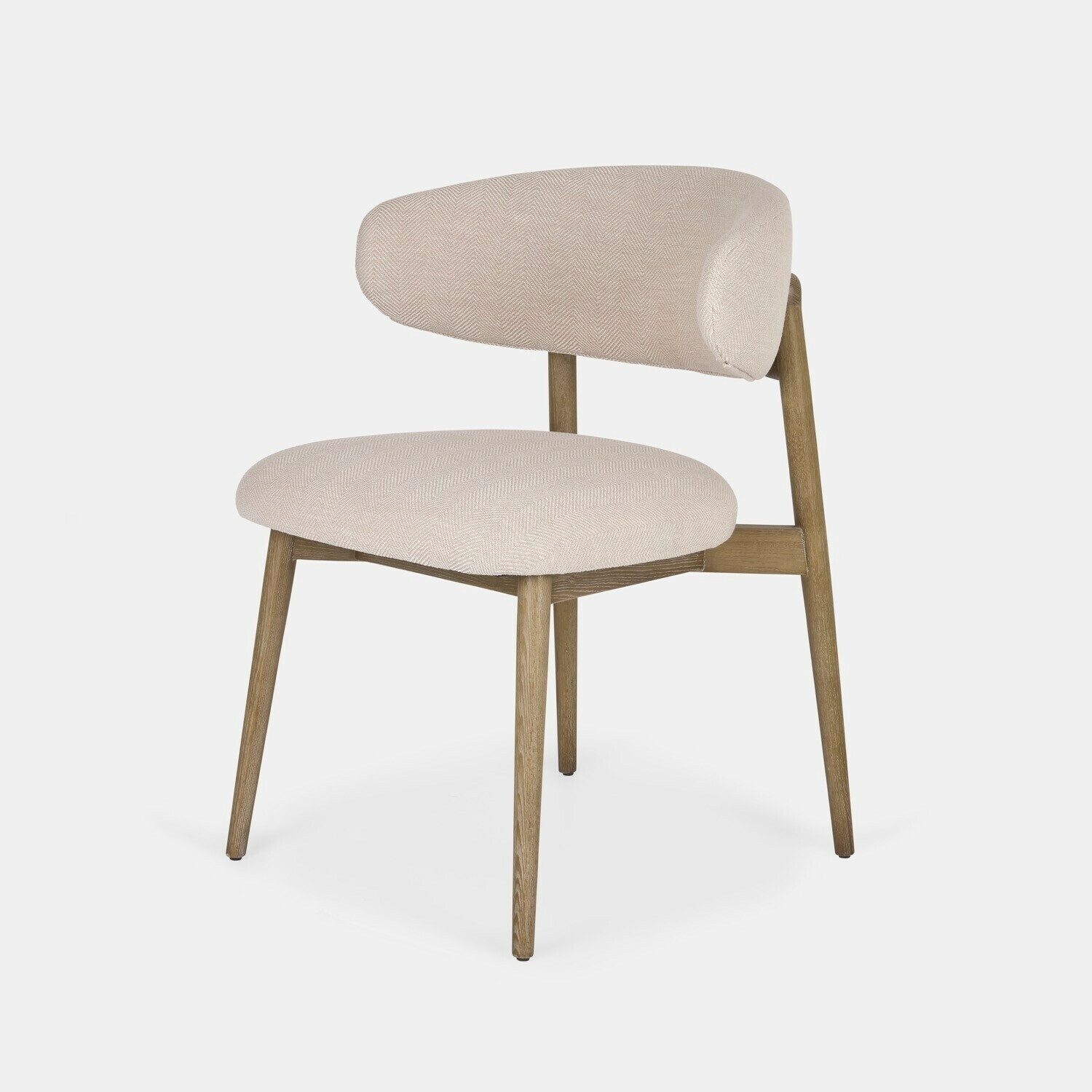 Mirabeau Esszimmerstuhl Stuhl Northvale creme/braun