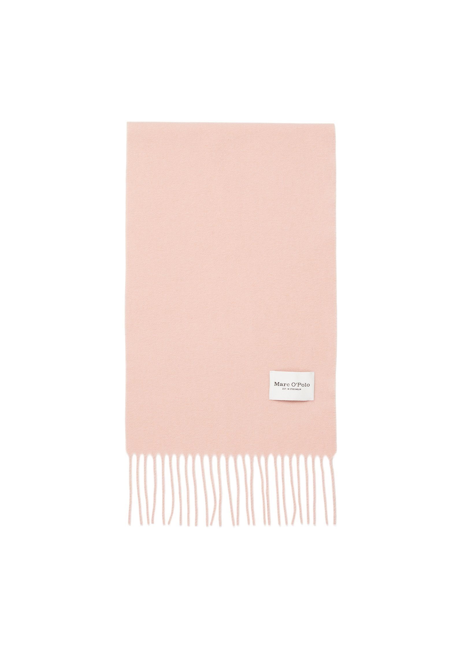 Marc O'Polo Schal aus softer Schurwolle rosa | Modeschals