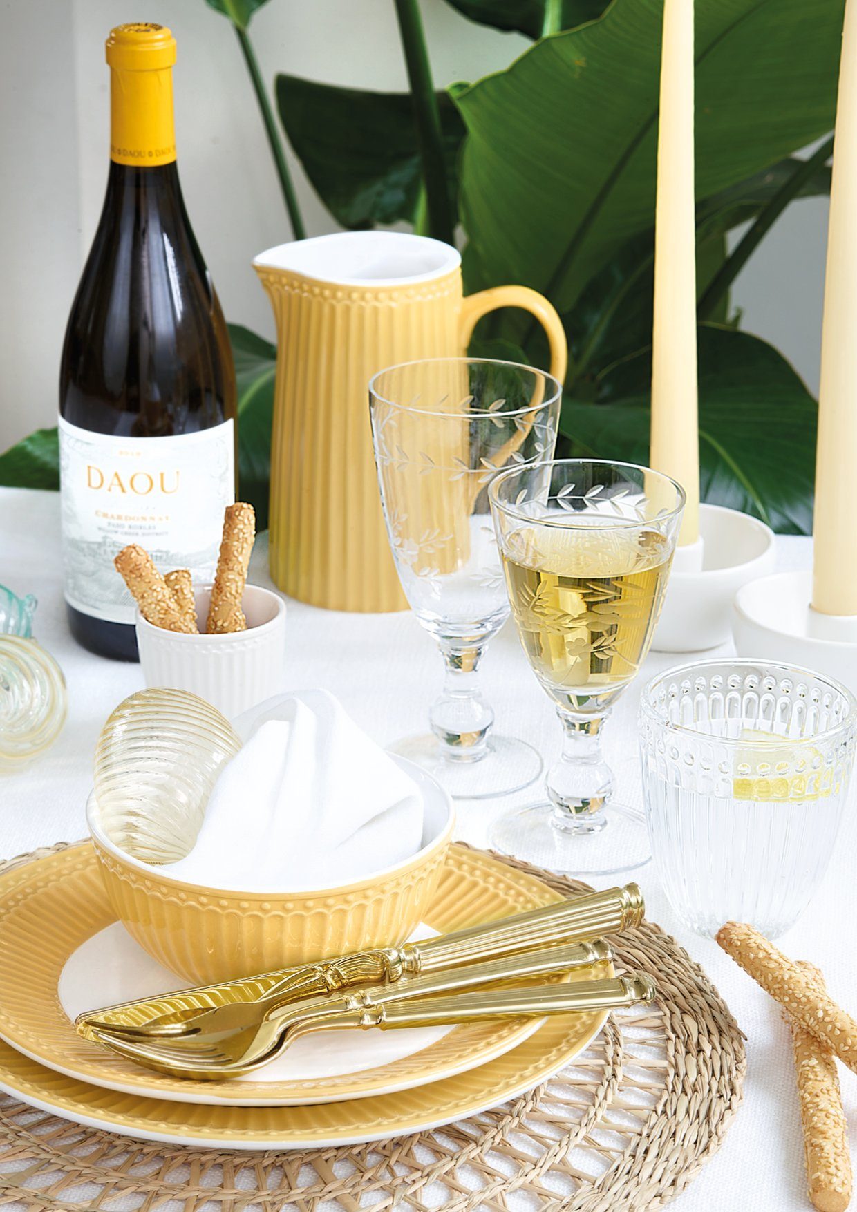 Greengate Kanne Alice Krug honey mustard 1 l – Bild 4 von 5