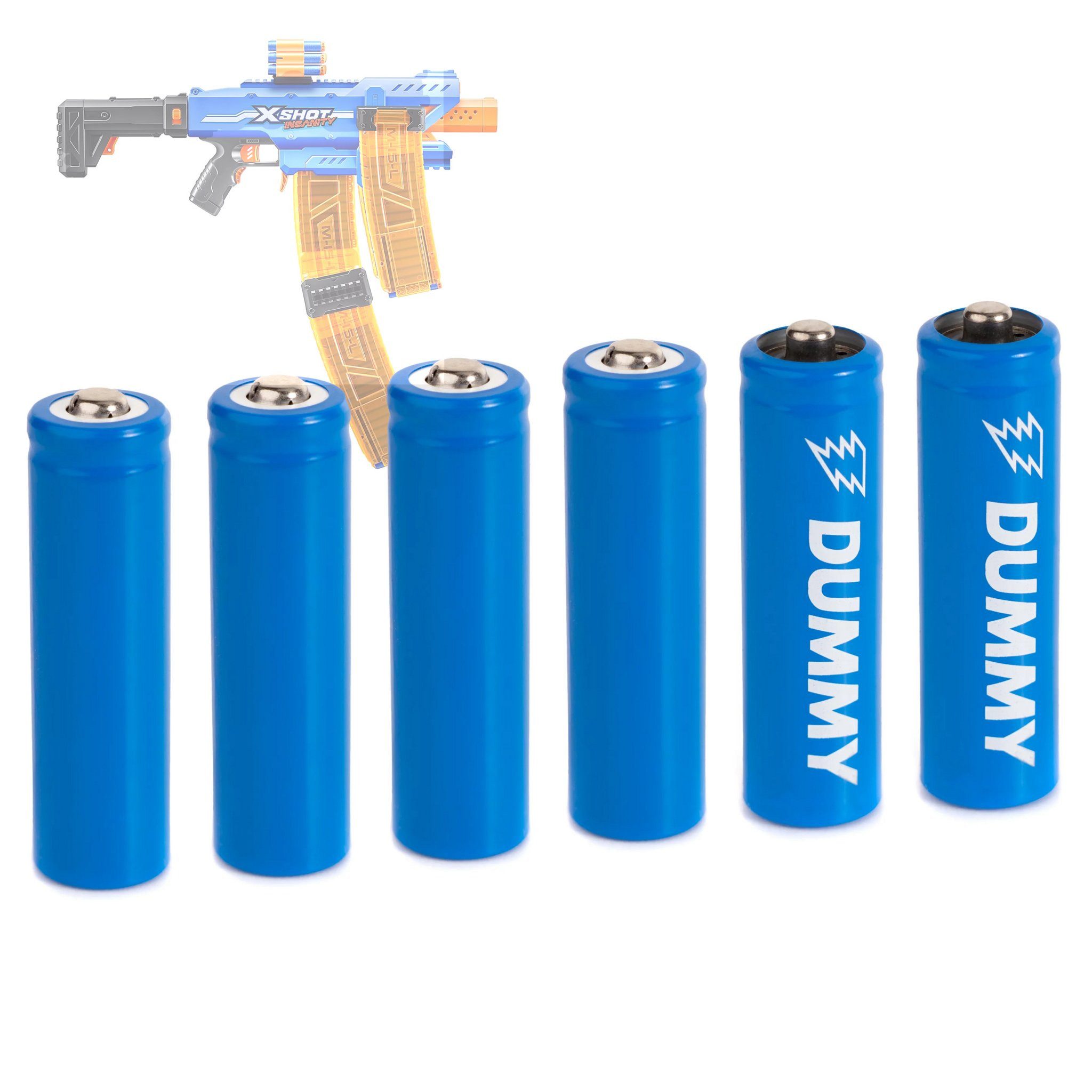 Blasterparts Blaster Voltage-Set passend für X-Shot INSANITY Motorized, Das Blasterparts Voltage-Set für die X-Shot INSANITY Motorized Clip M