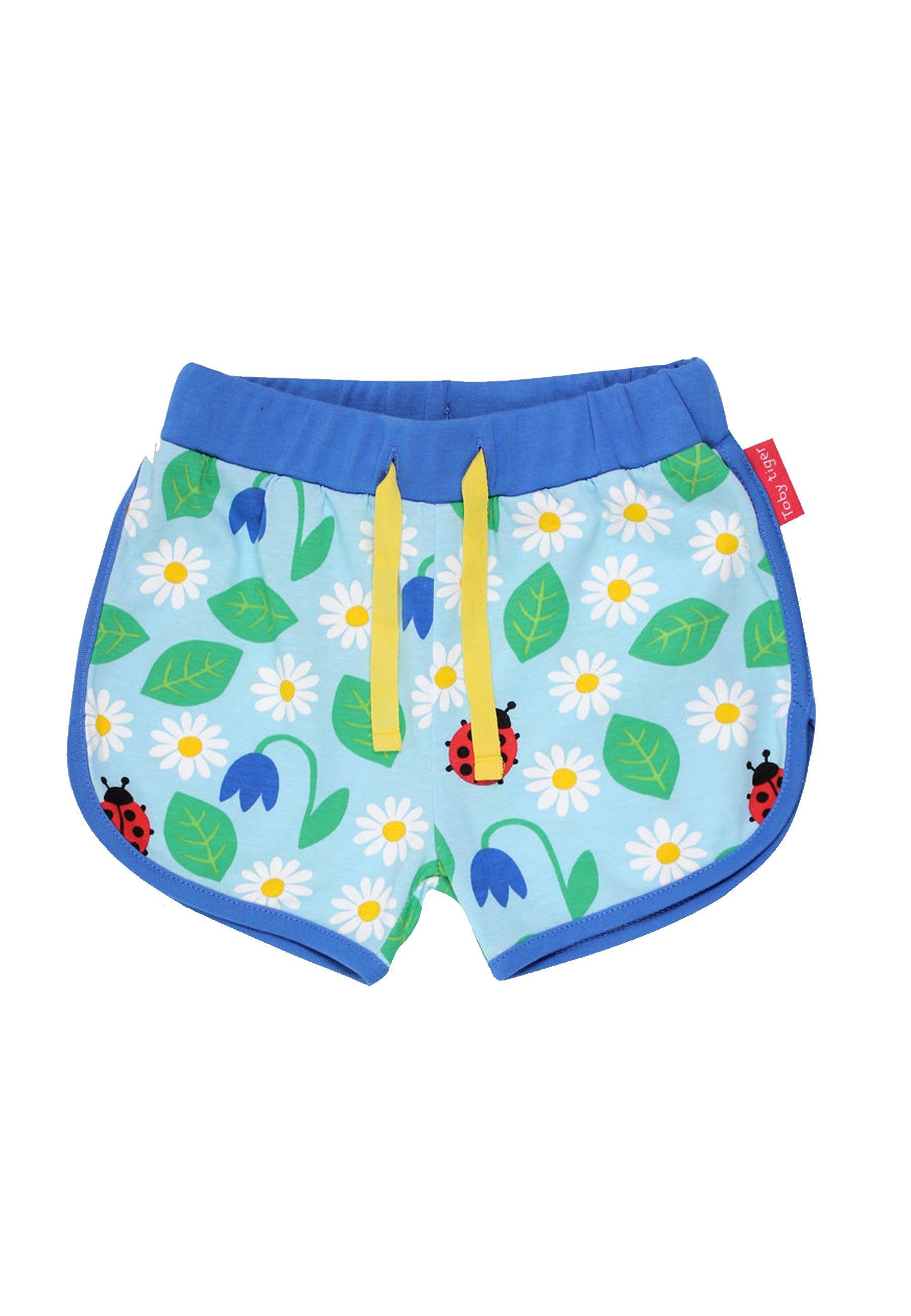 Toby Tiger mit Shorts Shorts Marienkäfer Print