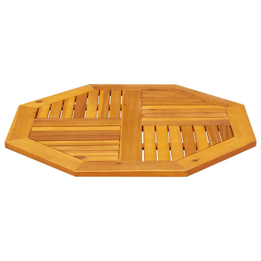 vidaXL Tischplatte Tischplatte 80x80x2,2 cm Achteckig Massivholz (1 St)
