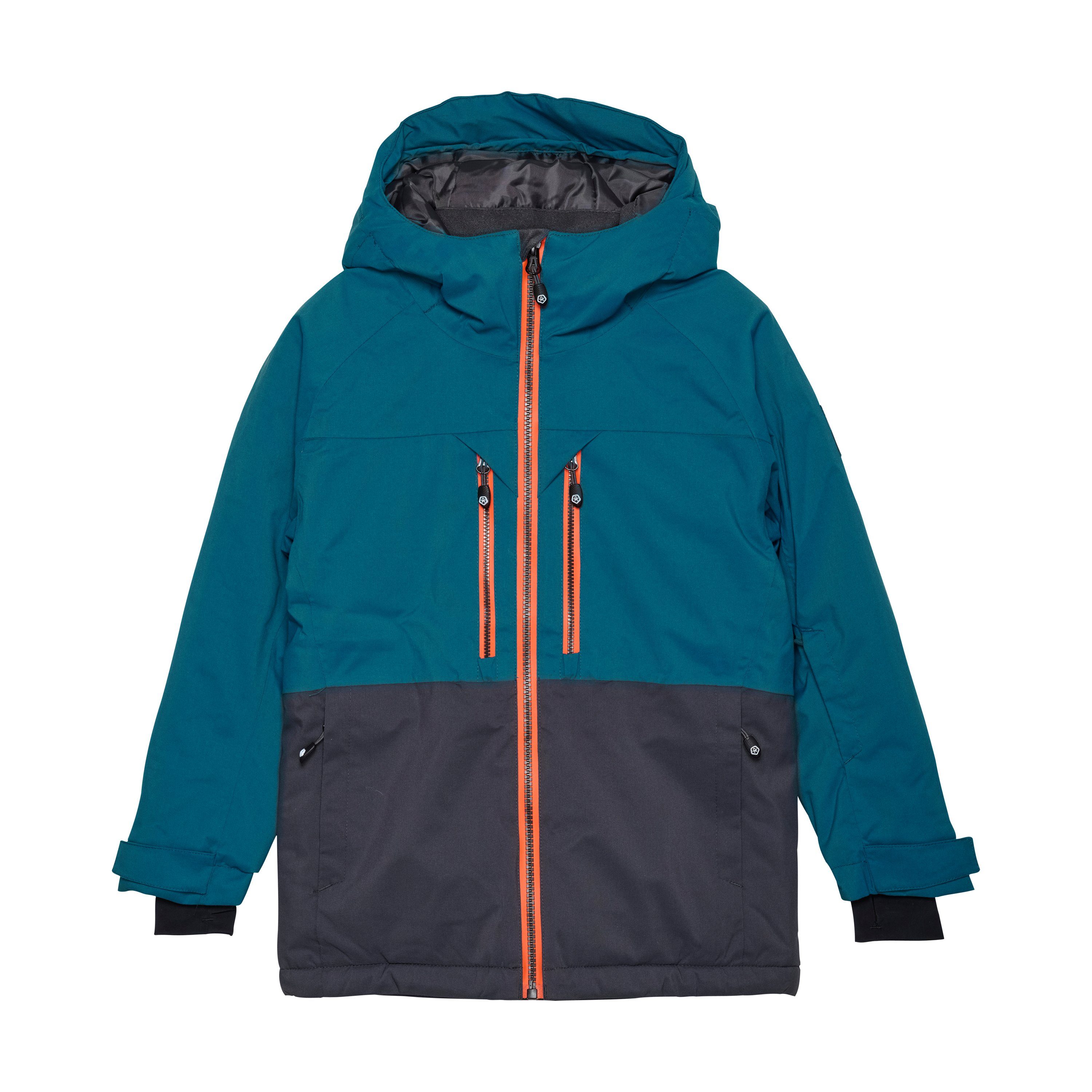 COLOR KIDS Skijacke COJr. zum Jacket vielseitig Ski mit Detail - und Skandivanischer kombinierbar Style, Colorblock viel Liebe 741101