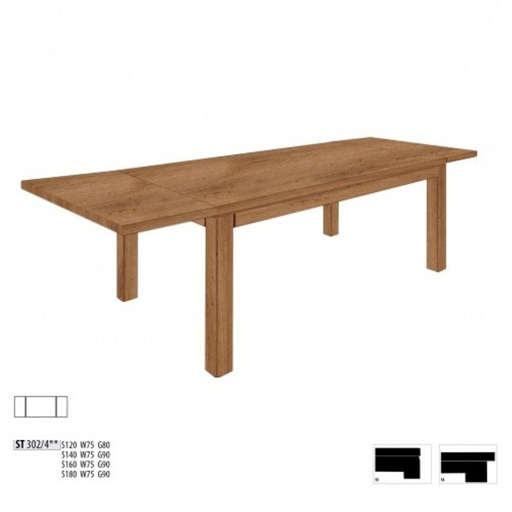 Massiv Echtes 180x90cm Tisch JVmoebel Esstisch, Esszimmer Holz Tische