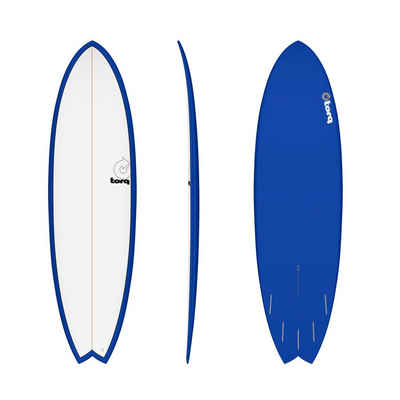 TORQ Wellenreiter »Surfboard TORQ Epoxy TET 6.3 MOD Fish Navy Pinl«, Fishboard, (Board)