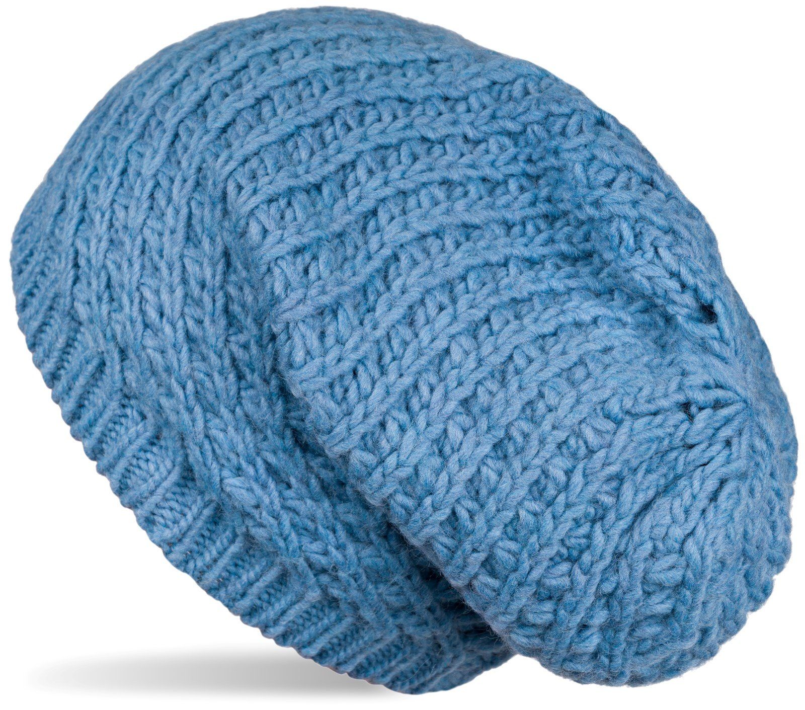 styleBREAKER Strickmütze Grobstrick Beanie Mütze (1-St) günstig online kaufen