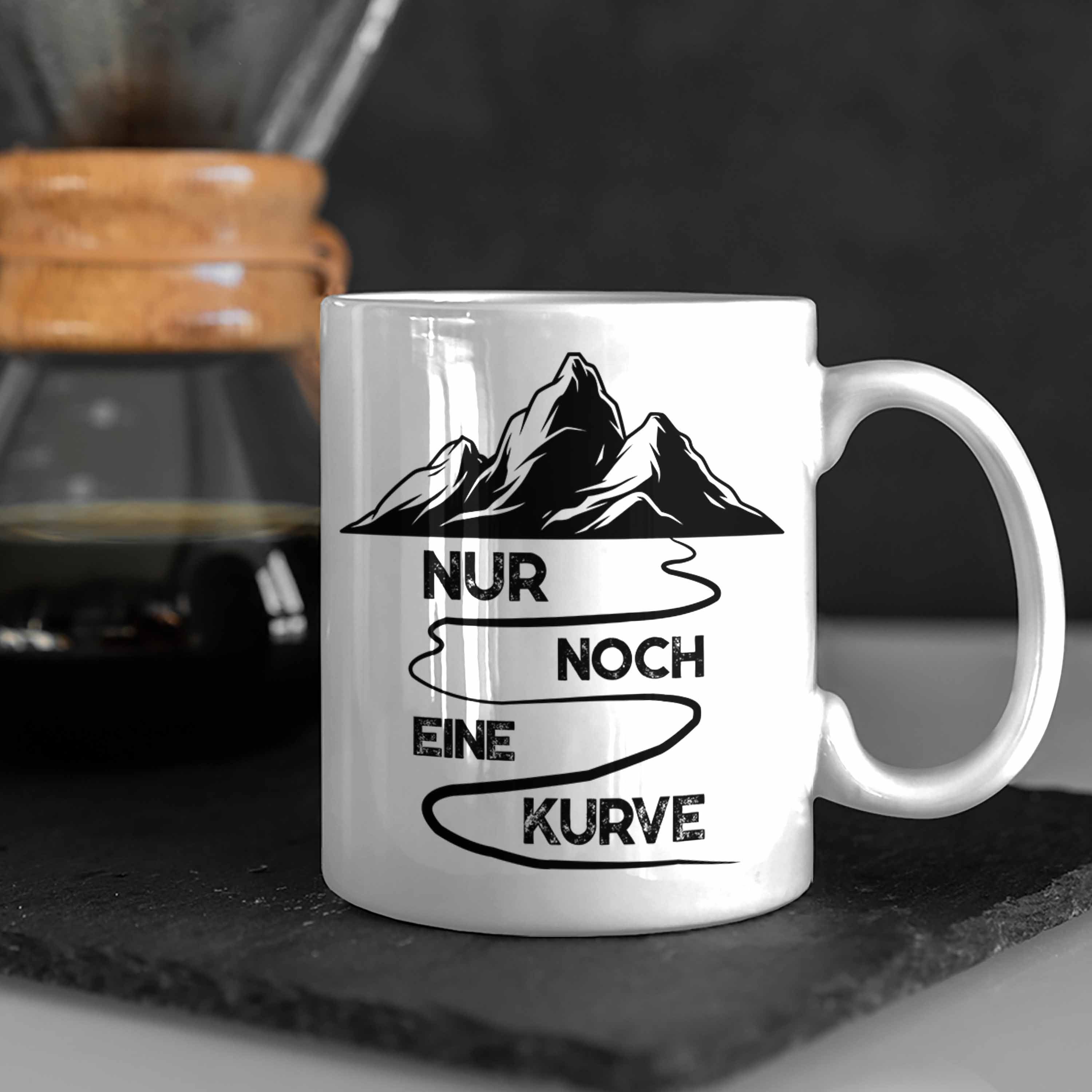 - Geschenk Wanderer Wandern Kurve Trendation Berge Alpen Weiss Trendation Geschenkidee Nur Noch Tasse Eine Geschenke Tasse