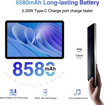 DOOGEE Tablet (11", 256 GB, Android 13, 4G LTE, 2.5K Display Helio G99 Octa-Core, 15GB RAM, 256GB ROM FHD 4G+5G Tablet)