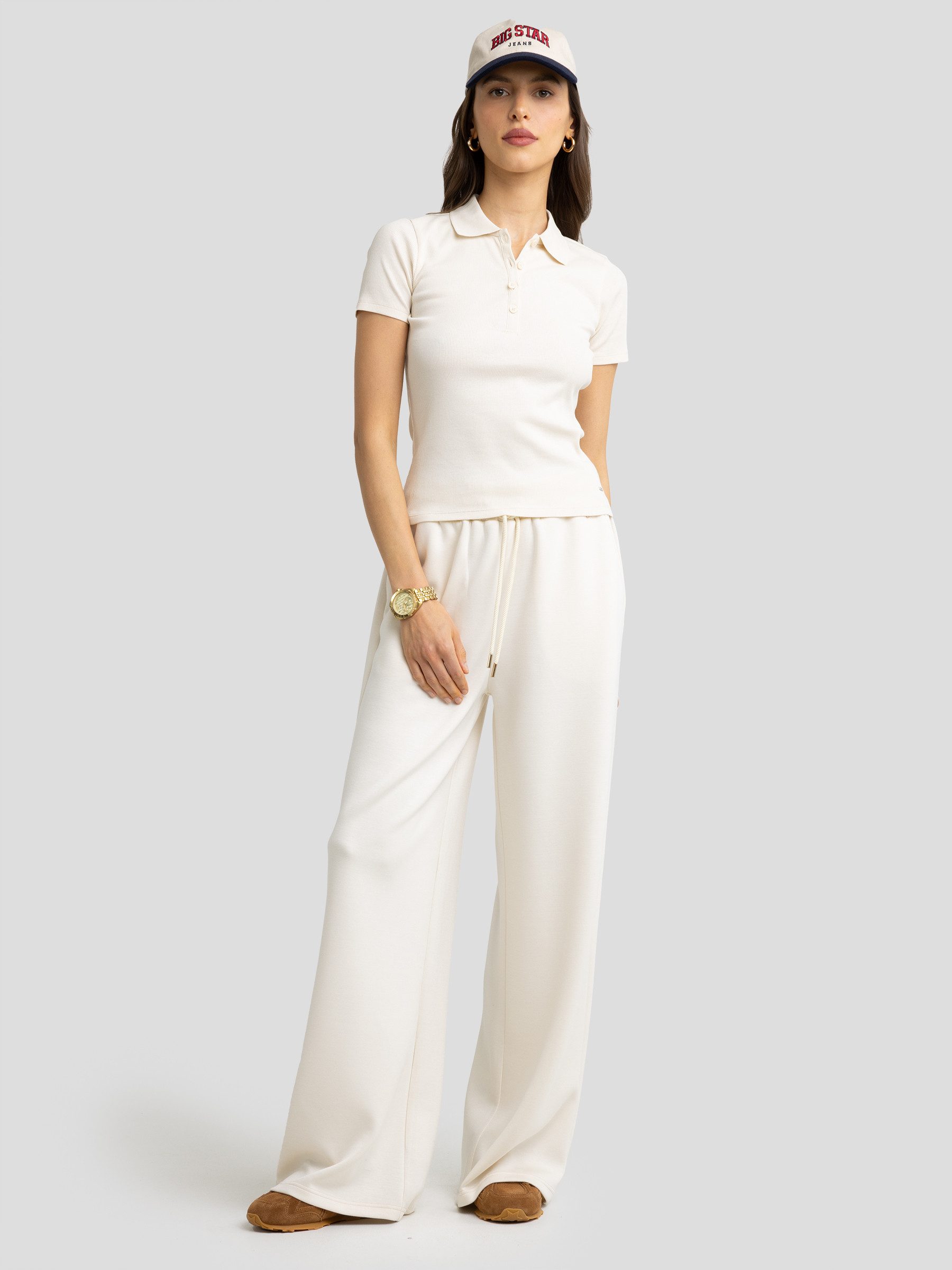 BIG STAR Poloshirt RAFAELA weiß günstig online kaufen