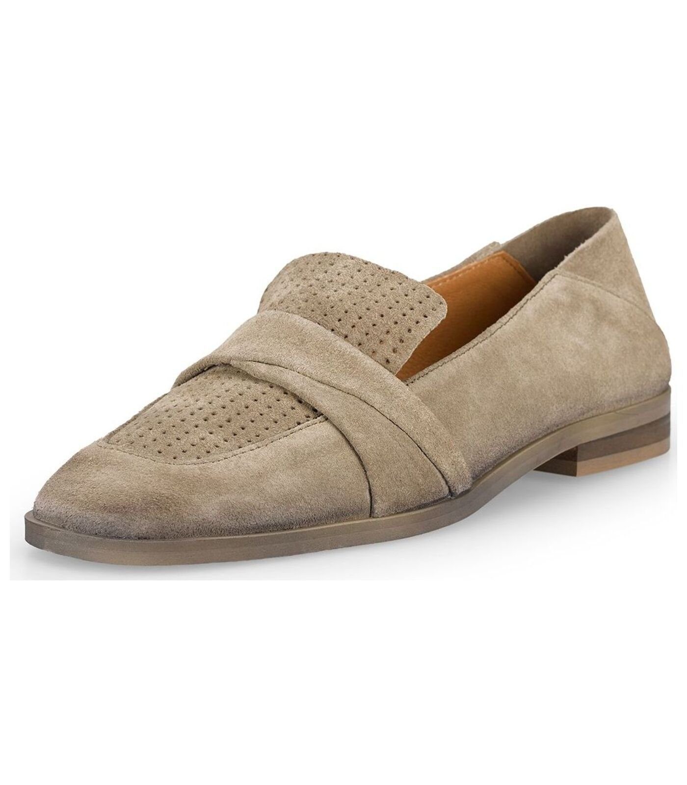 Felmini Wide Fit Slipper Leder Slipper