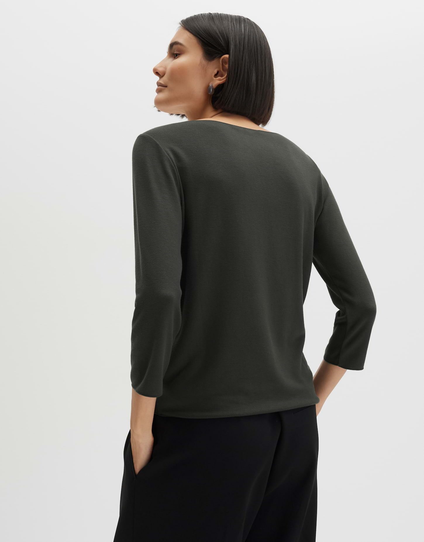 someday 3/4-Arm-Shirt Kirosa soft aus Viskosemix mit weichem Griff Cleanes Basic mit angenehmem Tragegefühl