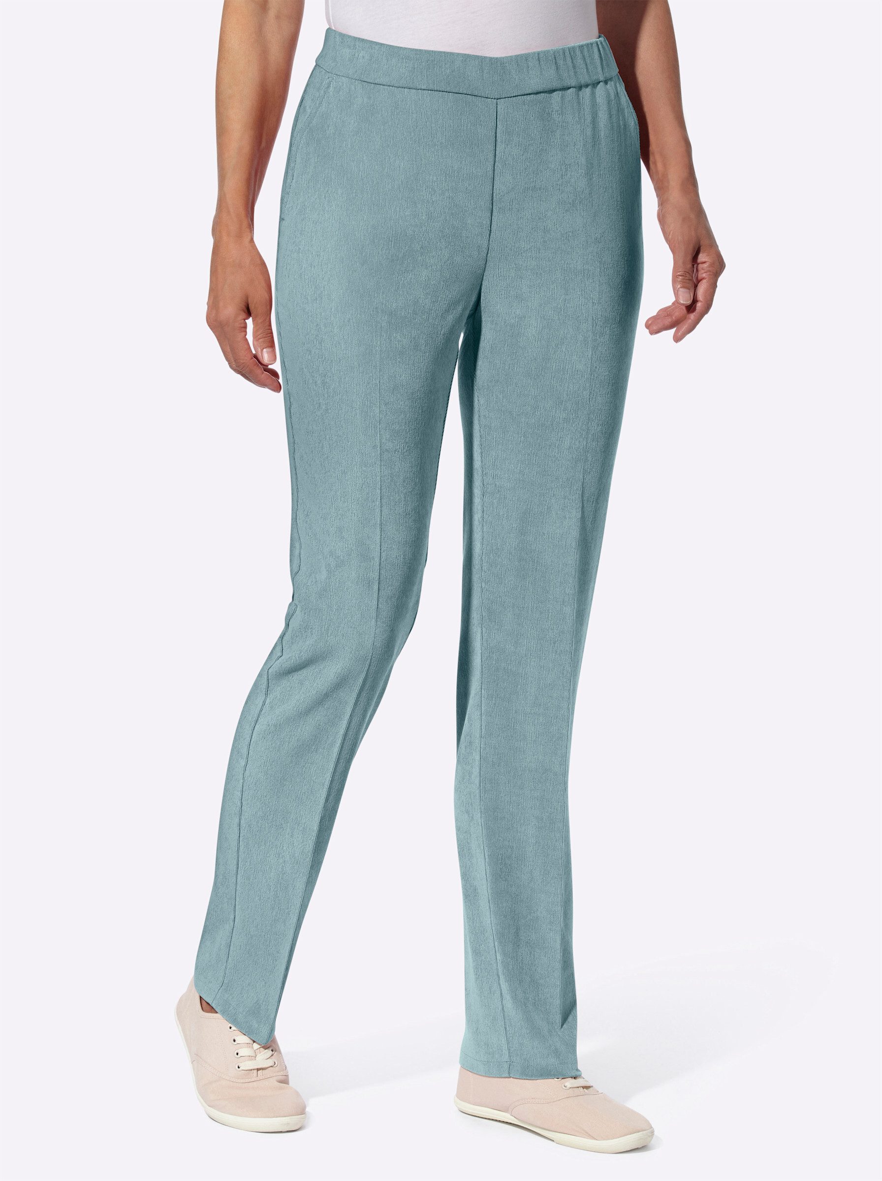 Sieh an! Jerseyhose Cordhose Innenbeinlänge ca. 72 cm