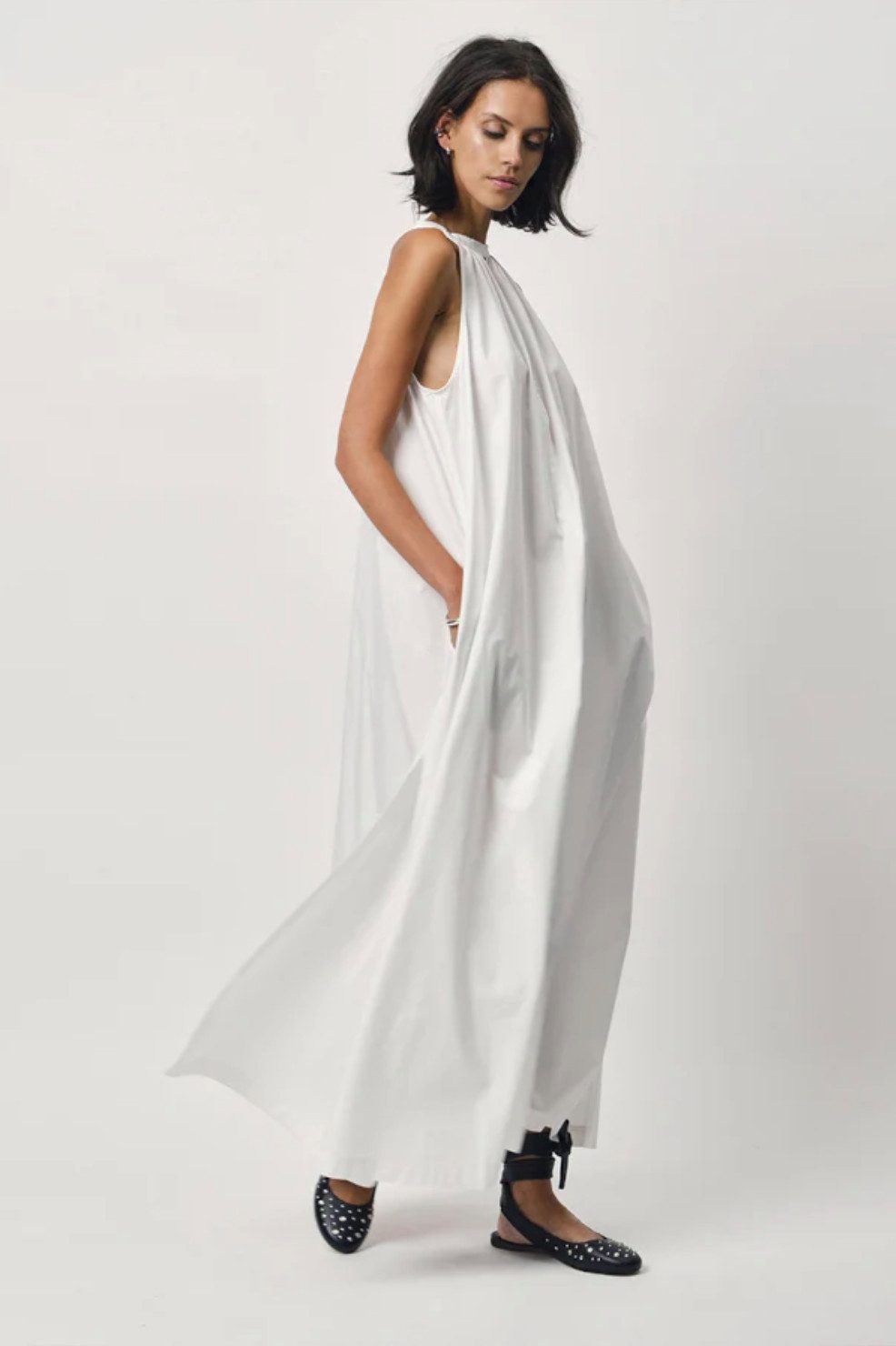 Sommerkleid Dante6-Isadora Maxikleid aus Baumwollpopeline
