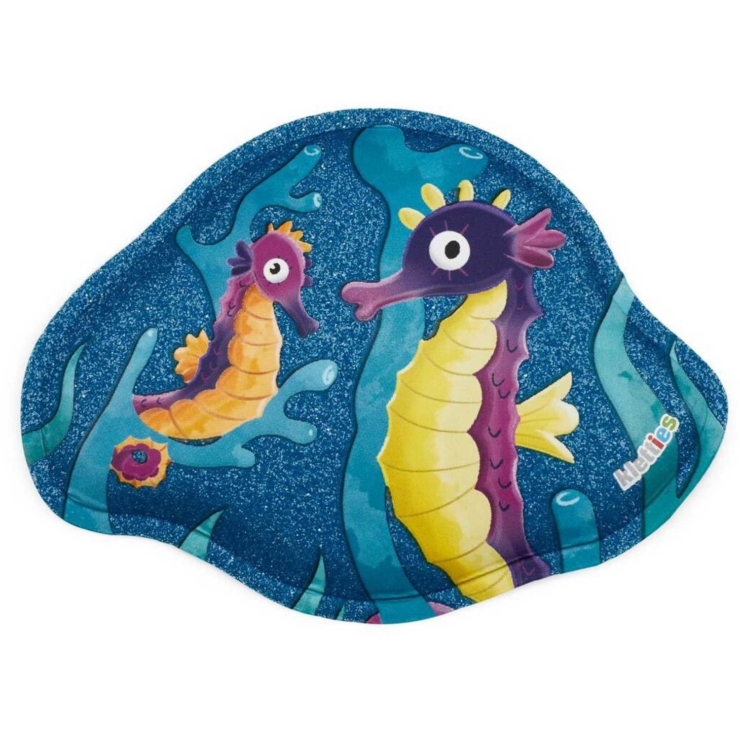 ergobag Schulranzen-Patch Funkel-Klettie Seepferdchen, Polyester