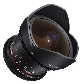 Samyang MF 8mm T3,8 Fisheye II Video APS-C Sony E Fisheyeobjektiv