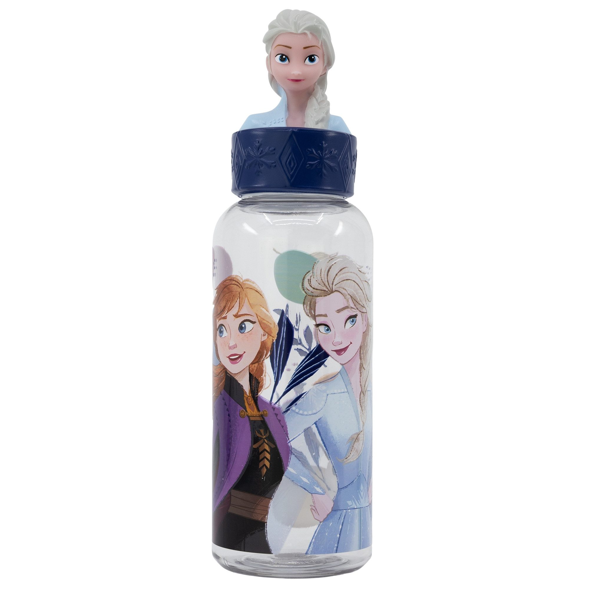 Disney Trinkflasche Disney Die Eiskönigin Elsa 3D Kinder Wasserflasche Flasche 560 ml