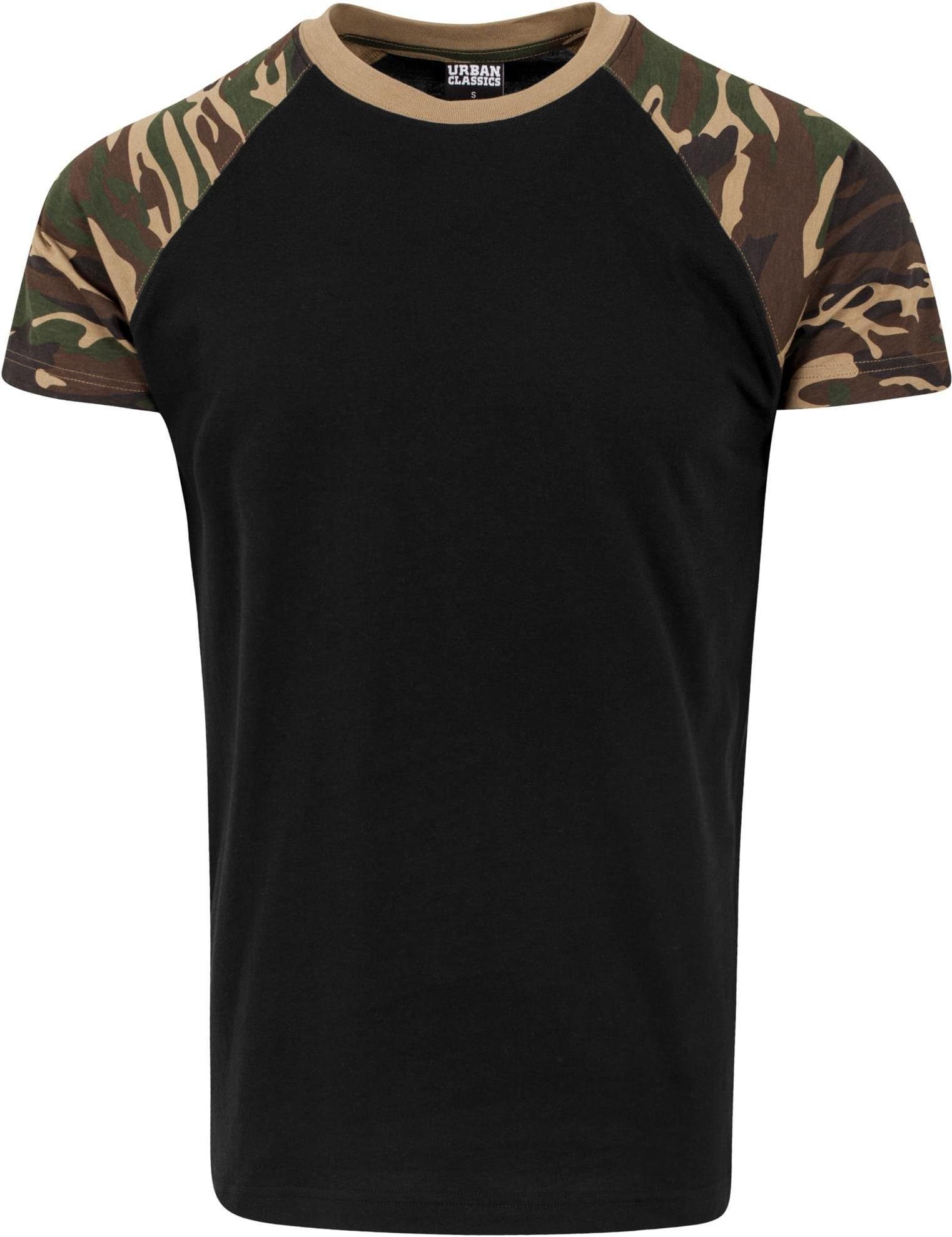 Rundhalsshirt Raglan Contrast Tee Herren T-Shirt