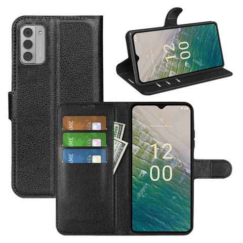 Wigento Handyhülle Für Nokia G42 Handy Tasche Wallet Hülle Case Cover Schutz Etuis