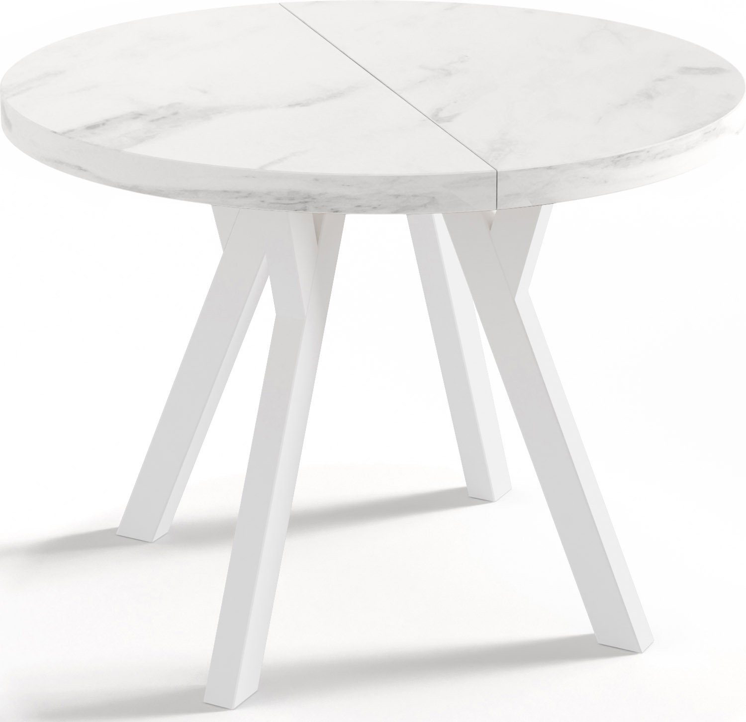 WFL GROUP Esstisch Twixy, Runde Loft günstig online kaufen