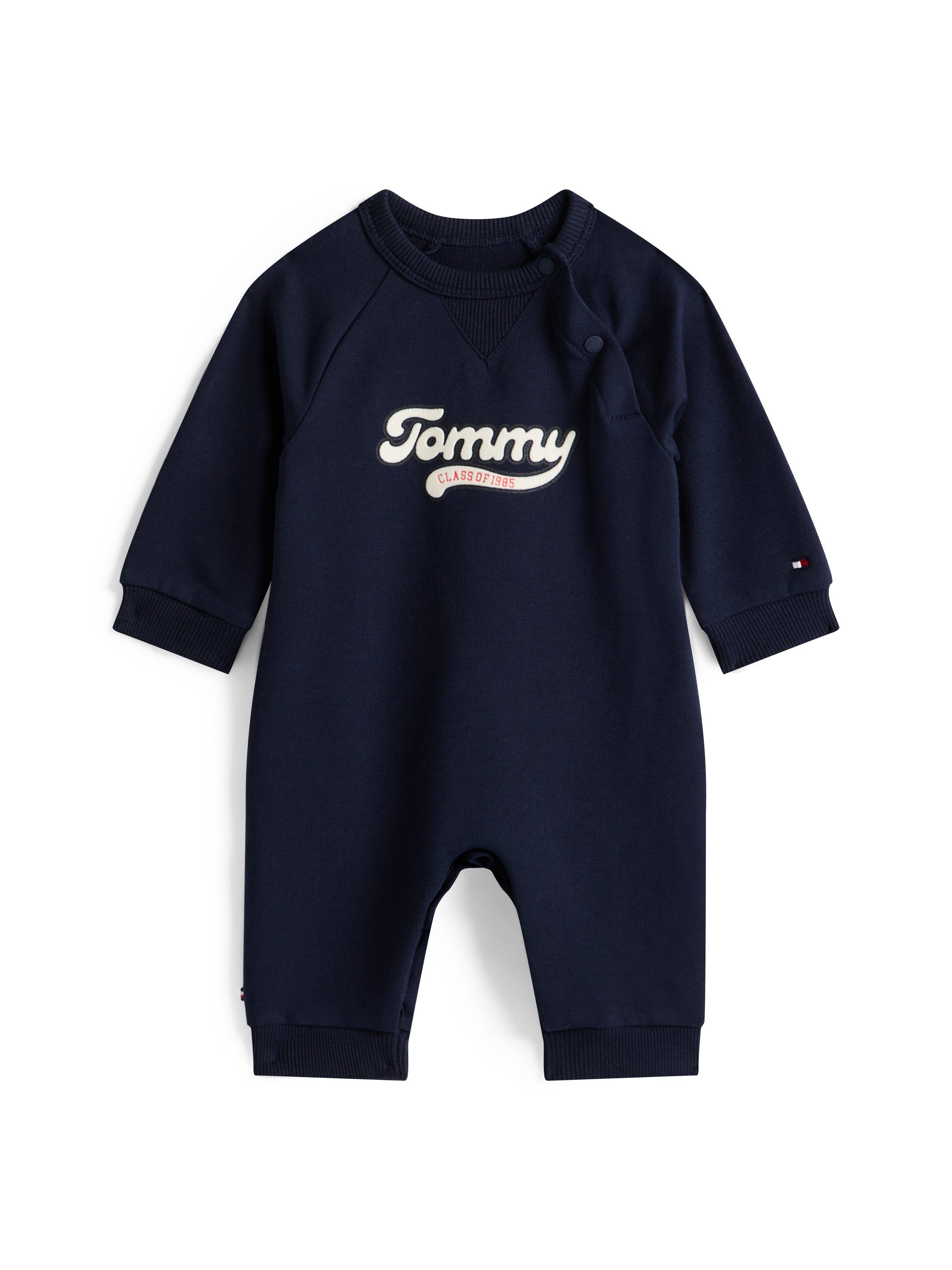 Tommy Hilfiger Langarmbody TOMMY APPLIQUE COVERALL L/S für Babys