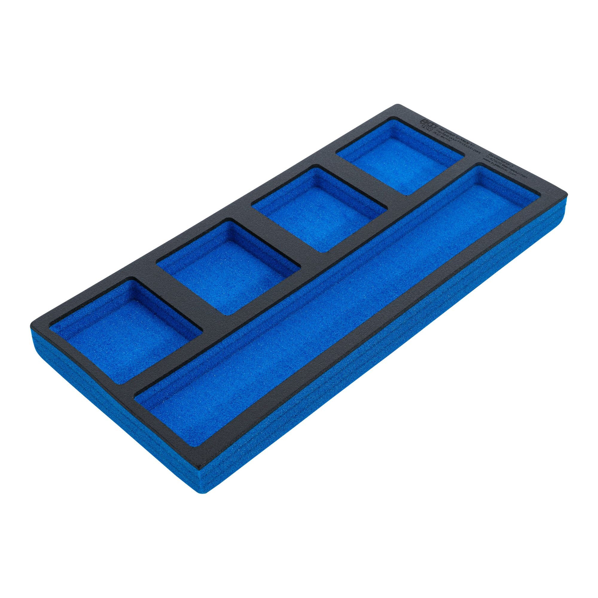 BGS technic Werkstattwagen BGS Werkstattwageneinlage 1/3, leer: 5 Ablagefächer, 408 x 189 x 32 mm