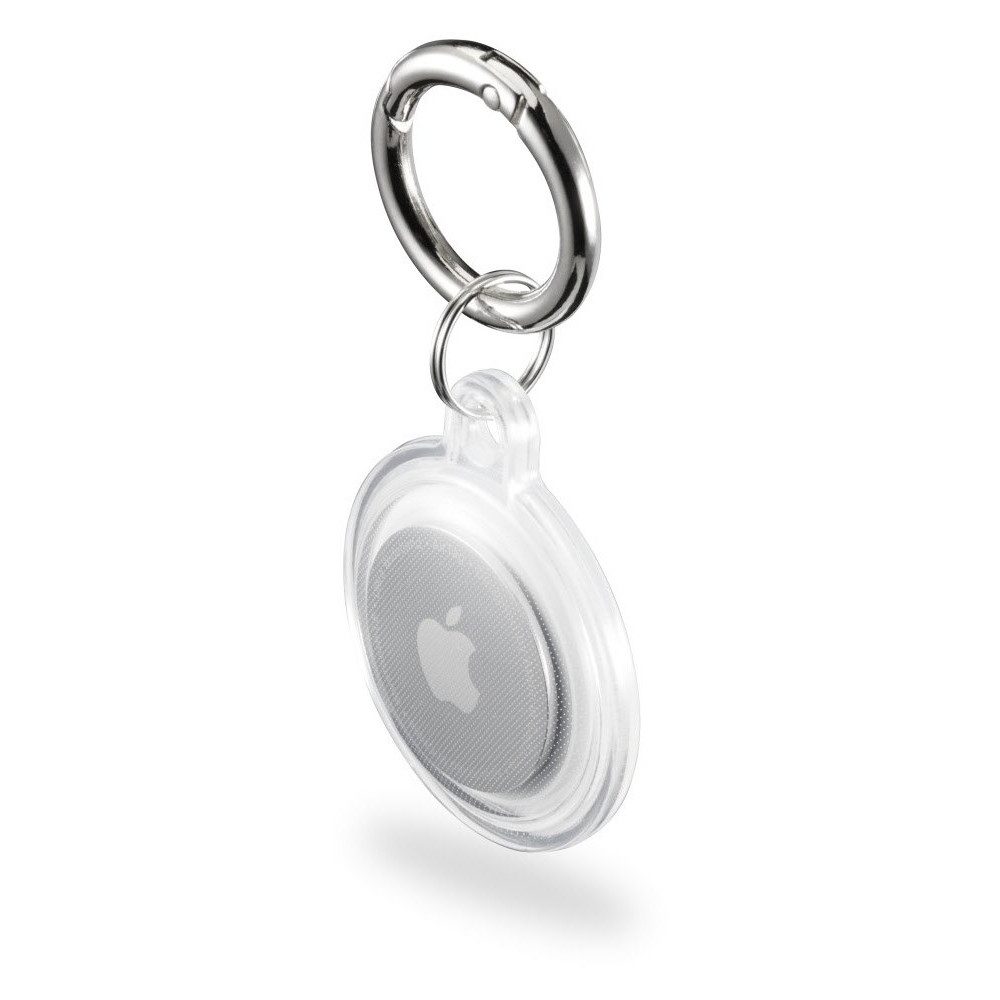 Handyhülle Hama Hülle Always Clear für AirTag transparent Schutz.