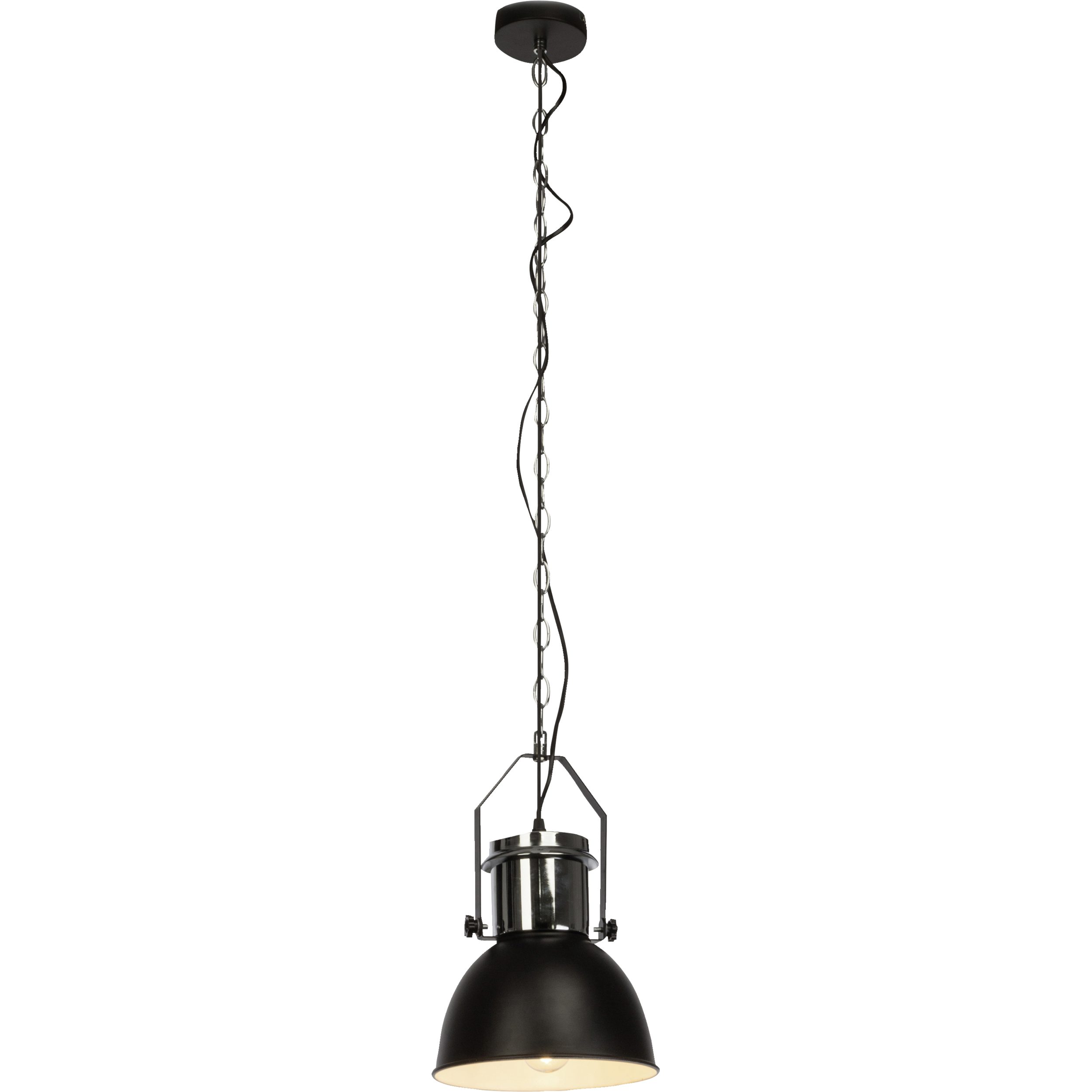 Lightbox Pendelleuchte, ohne Leuchtmittel, Hängelampe im Retrodesign - kürzbare Pendelleuchte im Industrial Look