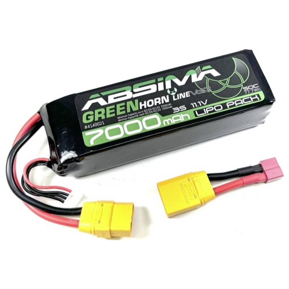 GREENHORN LINEV2 3S 11.1V-50C 7000 SC LIPO AKKU mit XT90 4140021 Akku