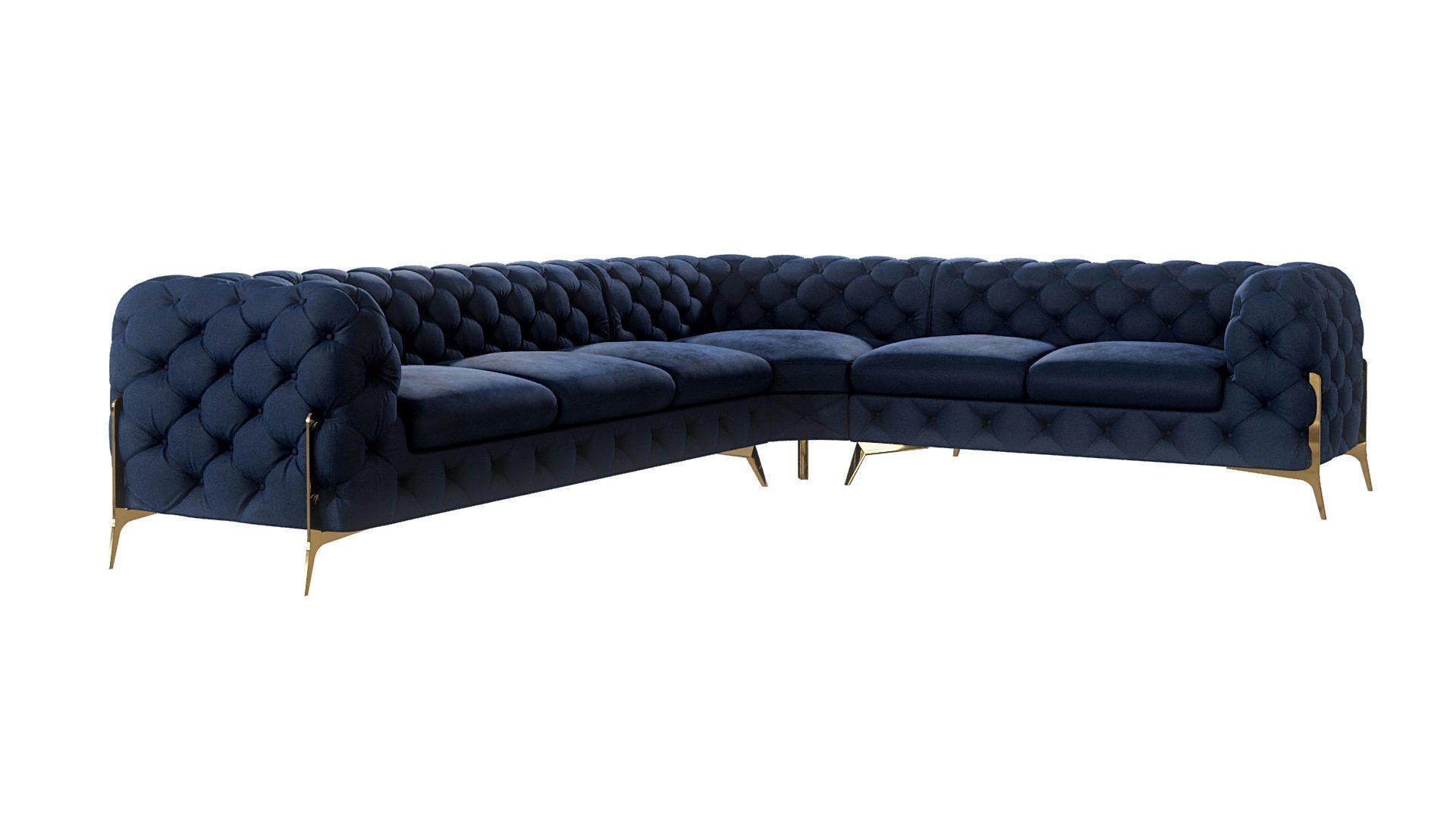 S-Style Möbel Ecksofa Ashley, Chesterfield mit günstig online kaufen