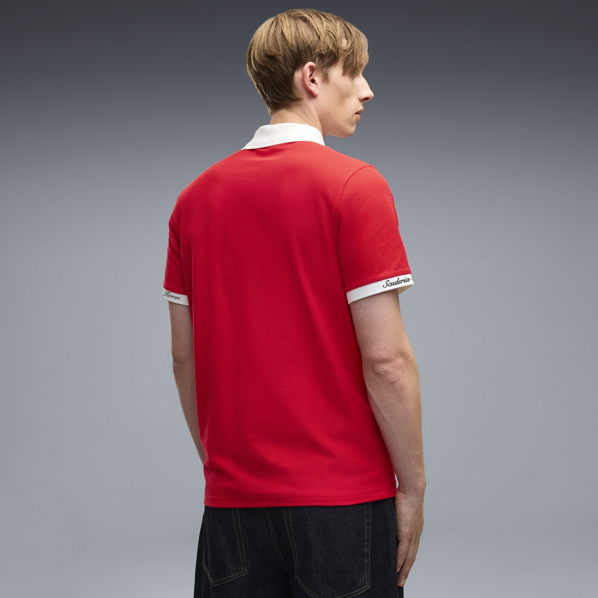 PUMA Poloshirt Ferrari Pique Polo Herren