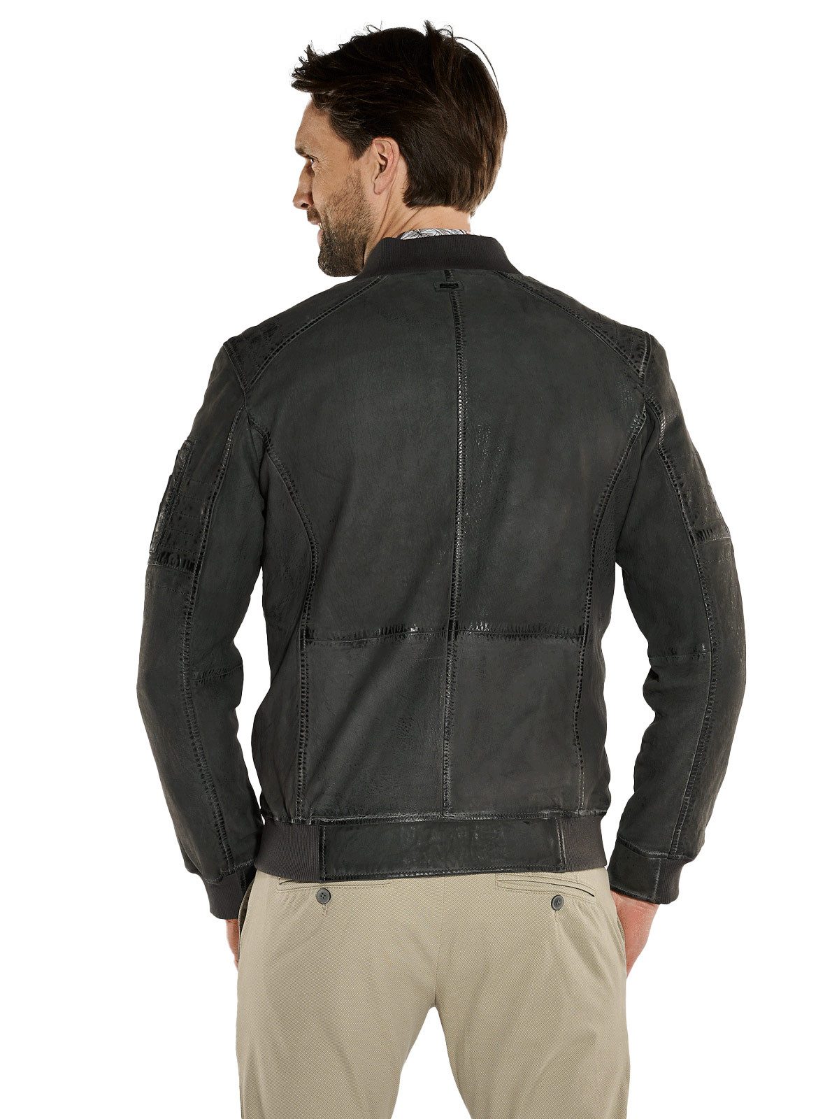 Engbers Lederjacke Lederjacke aus Nubuk-Leder günstig online kaufen