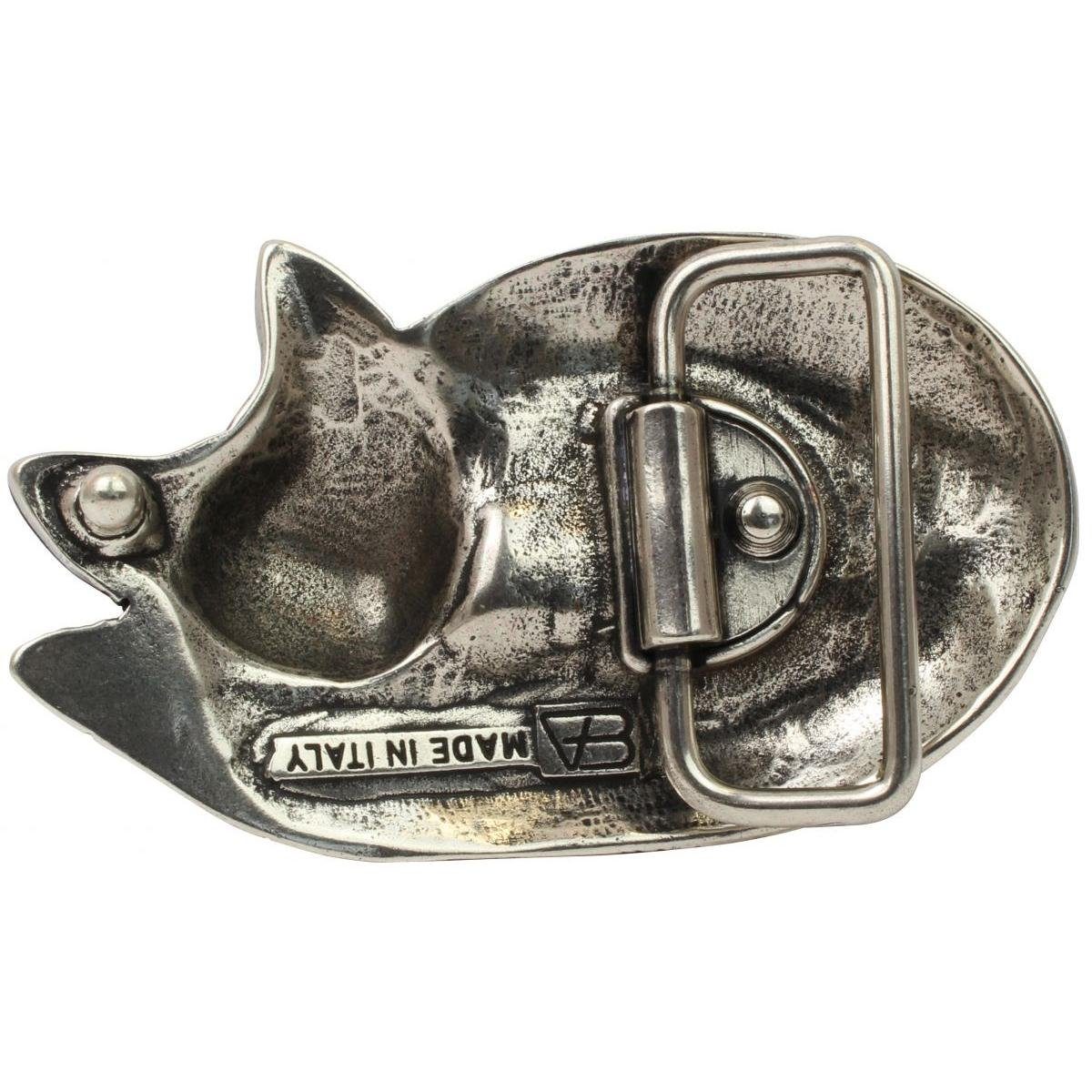 BELTINGER Gürtelschnalle Fox 4,0 cm - Buckle Wechselschließe Gürtelschließe 40mm - für Jagd-Out (1-St)