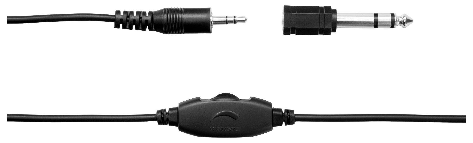 integriertem Classic Cantabile Aktiv-Bass) Over-Ear-Kopfhörer (Mit KH-238 Lautstärkeregelung und