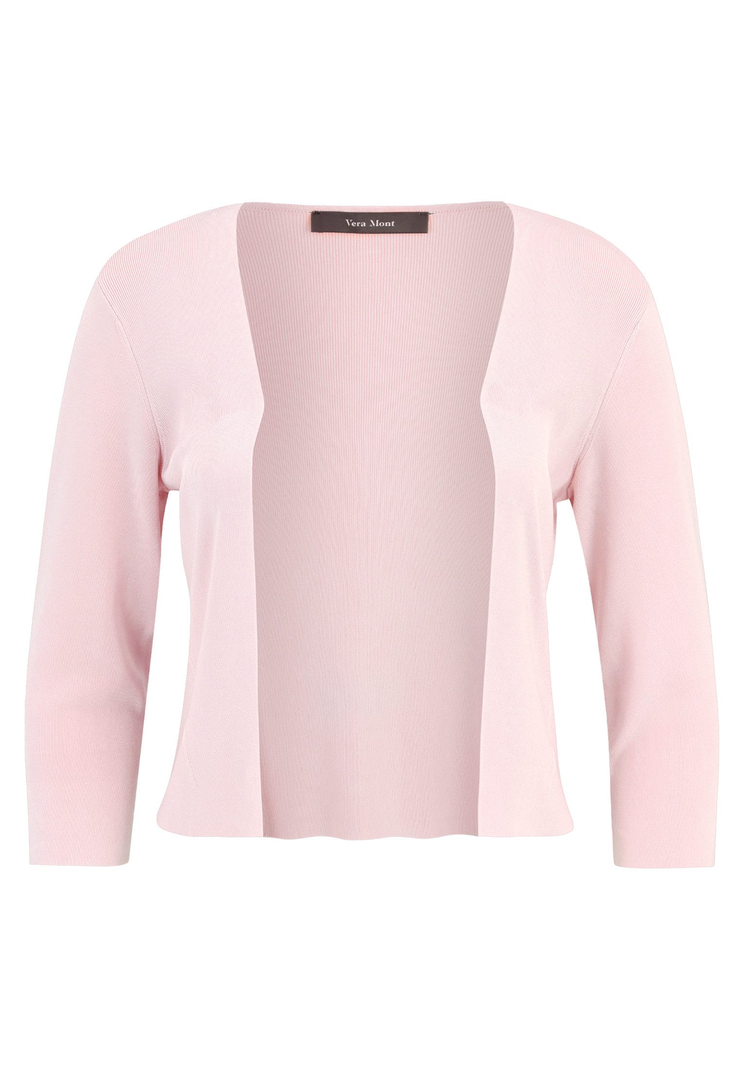 Vera Mont Strickjacke Damen langarm (1-tlg) Ärmelschlitz