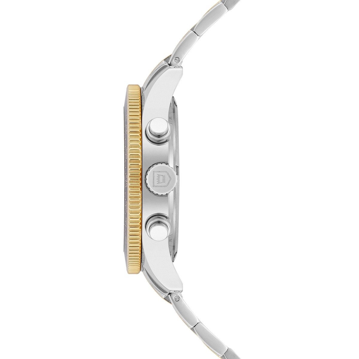 Spears & Walker Chronograph silber/gelbgold