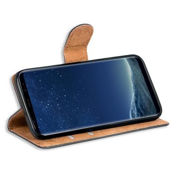 CoolGadget Handyhülle Book Case Handy Tasche für Samsung Galaxy S8 5,8 Zoll, Hülle Klapphülle Flip Cover für Samsung S8 Schutzhülle stoßfest