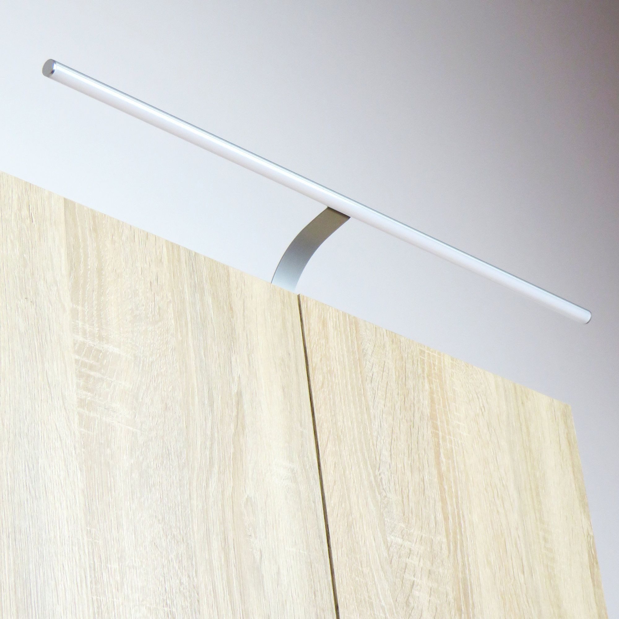 kalb Aufbauleuchte kalb LED Aufbauleuchte 60cm, dimmbar, 6W, 12V, mit Fußschalter, 1er Set warmweiß, warmweiß