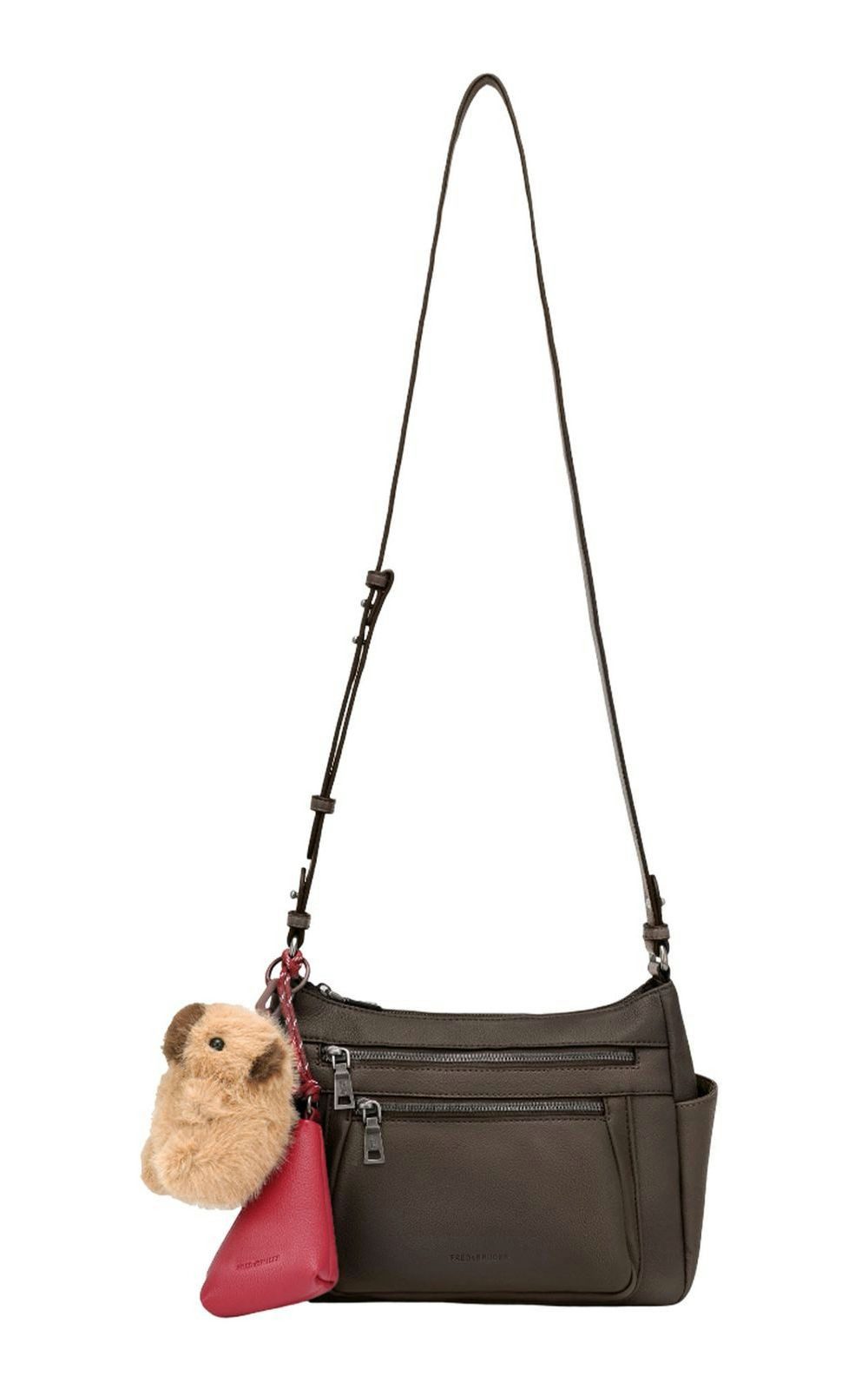 FREDsBRUDER Umhängetasche My Bestie Multi-Crossbag (Set, 2-tlg), aus echtem Leder
