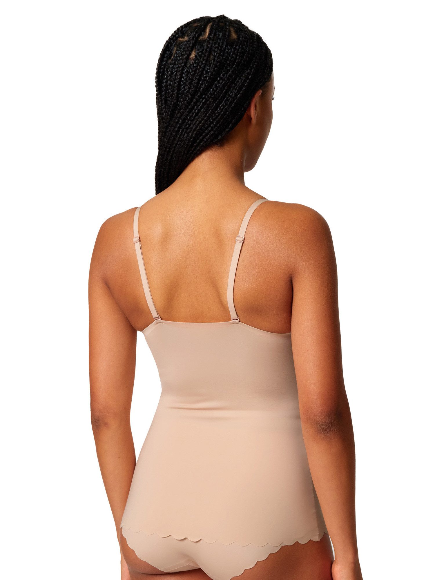 Skiny BH-Hemd Spaghettishirt mit herausnehmbaren Pads Sensation (Stück, 1-tlg) verstellbare Träger, auch überkreuzt tragbar – Bild 3 von 5