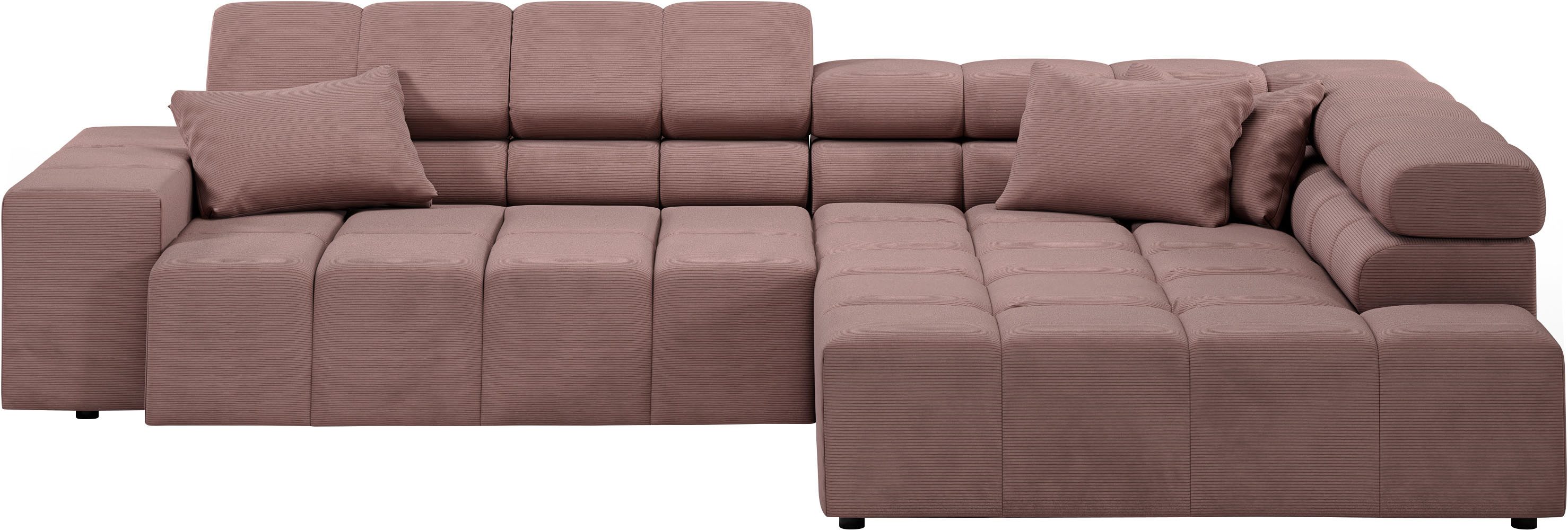 INOSIGN Ecksofa Ancona incl. Kopfteilverstellung, OTTOs günstig online kaufen